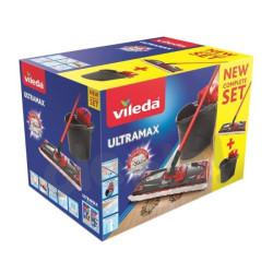 Mop płaski Vileda UltraMax BOX ZESTAW WIADRO + WYCISKACZ