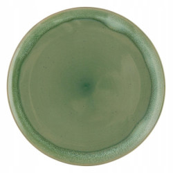 Talerz płytki obiadowy ceramiczny zieleń Altom Design Reactive Cascade 25cm