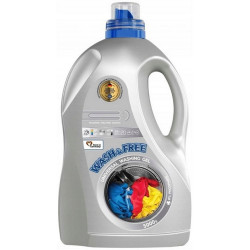 WASH&FREE Żel do prania UNIWERSALNY 143 prania, 5000 g