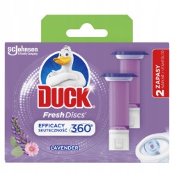 Duck, Żelowy krążek toaletowy, Lavender 2 x 36 ml