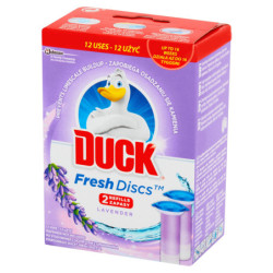 Duck, Żelowy krążek toaletowy, Lavender 2 x 36 ml