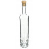 Butelka Marina z korkiem, biała 0,5 L