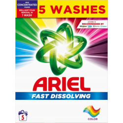 ARIEL PROSZEK DO PRANIA 275G, 5 PRAŃ, KOLOR