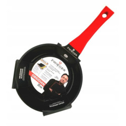 Patelnia tradycyjna Zwieger Obsidian 20 cm Nieprzywierająca Aluminiowa
