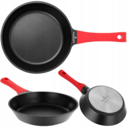 Patelnia tradycyjna Zwieger Obsidian 20 cm Nieprzywierająca Aluminiowa