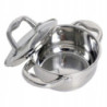 GARNEK GRUBE DNO POKRYWA 6,5L 24 CM STALOWY INDUKCJA GAZ