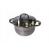 GARNEK GRUBE DNO POKRYWKA 2,5L 18 CM STALOWY INDUKCJA GAZ