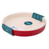 RED CHILLI NACZYNIE CERAMICZNE DO TARTY 24X3.5 CM 800 ML W OPASCE