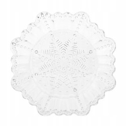 TALERZ ŚNIEŻYNKA ŚR. 18 CM