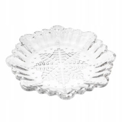 TALERZ ŚNIEŻYNKA ŚR. 18 CM