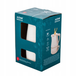 ZESTAW TEA FOR ONE Z ZAPARZACZEM DEK. ZŁOTY JELEŃ