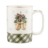 Kubek świąteczny porcelanowy New Bone China Altom Design Świąteczne Drzewko Rękawiczki 380 ml