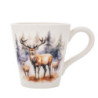 KUBEK ŚWIĄTECZNY PORCELANOWY 480 ML JELEŃ