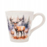 KUBEK ŚWIĄTECZNY PORCELANOWY 480 ML JELEŃ