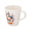 KUBEK ŚWIĄTECZNY PORCELANOWY 480 ML JELEŃ