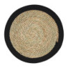 BOHO PODKŁADKA STOŁOWA 35CM NATURAL/CZARNA AMBITION