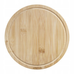 Deska bambusowa do krojenia Paloma 24 x 1,5 cm okrągła AMBITION