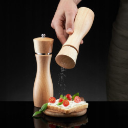 Zestaw młynków do soli i pieprzu Natural 20 cm AMBITION