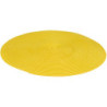 Mata ochronna Dekoracyjna na stół Podkładka pod talerz Okrągła żółta 38CM