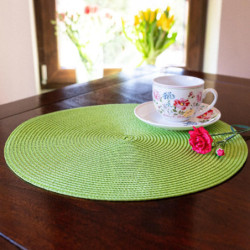 Podkładka kuchenna dekoracyjna mata na stół pleciona Altom Design 38 cm