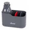 VILEDA Organizer kuchenny z dozownikiem na płyn 18,5x8,5x16,5cm Plastikowy szary