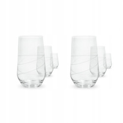 ZWIEGER SPIRAL SZKLANKI WYSOKIE 3400ML 6SZT