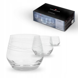 ZWIEGER SPIRAL SZKLANKI NISKIE 350ML 6SZT