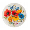 Talerz deserowy śniadaniowy porcelanowy Altom Design Bukiet Maków 20 cm