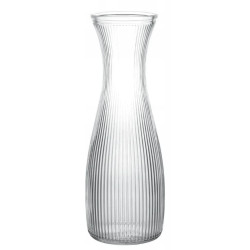 Karafka szklana do wody wina soku napojów Altom Design Selena 1 l ryflowana