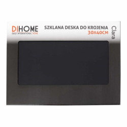 DELHAN CLARA SZKLANA DESKA DO KROJENIA 40 X 30 CM CZARNA