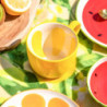 Filiżanka do kawy herbaty duży kubek Altom Design Tropicana Cytryna 470 ml