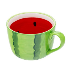 Filiżanka do kawy herbaty duży kubek Altom Design Tropicana Arbuz 470 ml