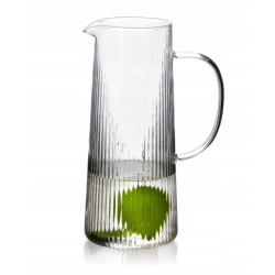 Dzbanek szklany 1,3L MODERN KITCHEN borokrzemowy do wody herbaty soku