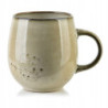 Kubek BASIC NATURE 450ml, ceramiczny, beżowy, minimalistyczny design