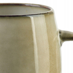 Kubek BASIC NATURE 450ml, ceramiczny, beżowy, minimalistyczny design