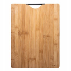 DESKA BAMBUSOWA Z UCHWYTEM 40X30X1.8 CM