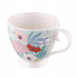 FOLK FLOWERS FILIŻANKA JUMBO NA STOPCE NBC 350 ML DEK. II