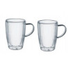 Komplet 2 szklanek termicznych z uchem Curly 350 ml AMBITION
