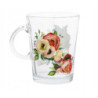 Kubek do kawy i herbaty szklany Altom Design Atena Anemon 420 ml