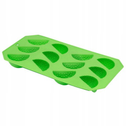 Foremka do lodu silikonowa Altom Design limonki zielona 22 cm