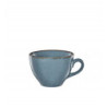 AMBITION CRAFT FILIŻANKA PORCELANOWA 220 ML ZE SPODKIEM 14,5 CM NIEBIESKA