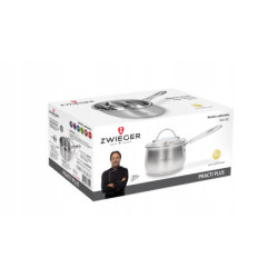 ZWIEGER PRACTI PLUS Rondel z Pokrywką 16cm 1,9 Stal Nierdzewna Indukcja Gaz