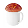 Grzyb Kubek z pokrywką ceramiczny Altom Design Pod Kapeluszem 500ml PREZENT