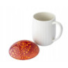 Grzyb Kubek z pokrywką ceramiczny Altom Design Pod Kapeluszem 500ml PREZENT