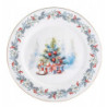 Talerzyk porcelanowy talerz deserowy ciasto Altom Design Magia Świąt 20 cm