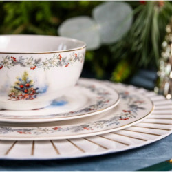 Salaterka na przekąski 14 cm miseczka świąteczna 600 ml Altom Magia Świąt