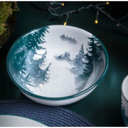 Miska salaterka porcelanowa świąteczna Altom Design Secret Forest 17 cm