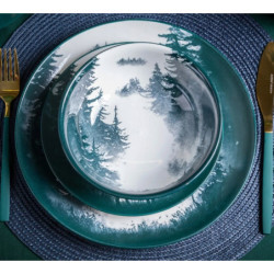 Miska salaterka porcelanowa świąteczna Altom Design Secret Forest 17 cm