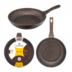 Patelnia tradycyjna duża nieprzywierająca Valdinox Aurum 28 cm indukcja gaz