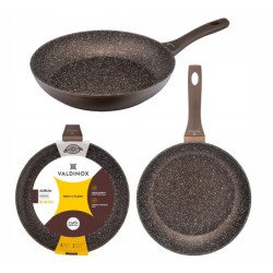 Patelnia tradycyjna duża nieprzywierająca Valdinox Aurum 28 cm indukcja gaz